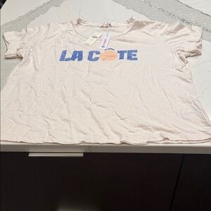 Sundry Pale Pink and Blue Graphic Tee NWT XL